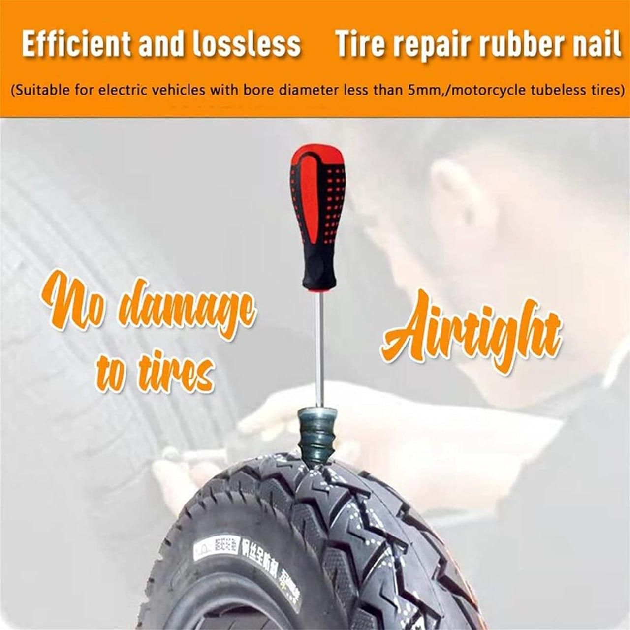 Motorcycle Car Fast Tool Self Service Tire Repair Nail (Pack of 10) Select Option
