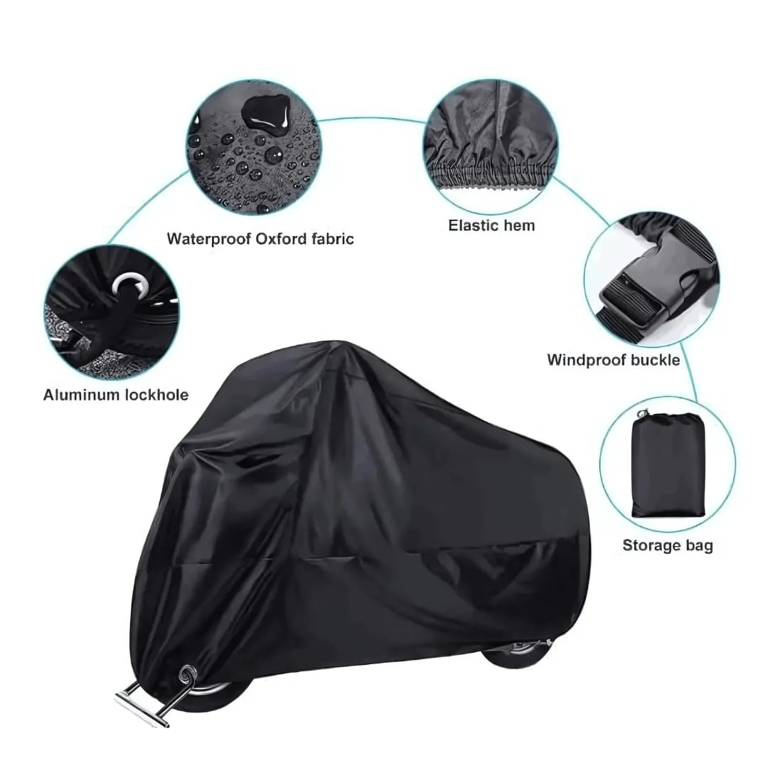 Motorcycle Cover Waterproof Outdoor Indoor Scooter