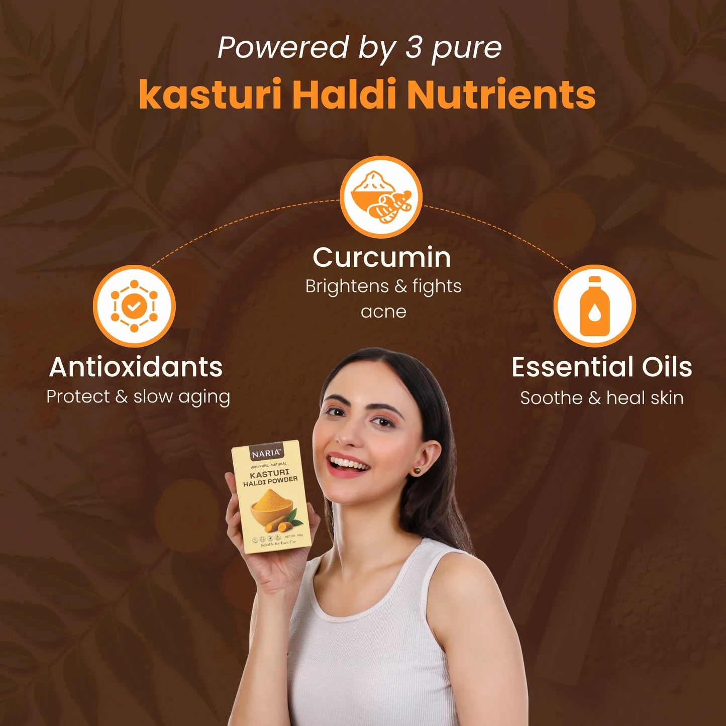 Naria Natural Kasturi Haldi