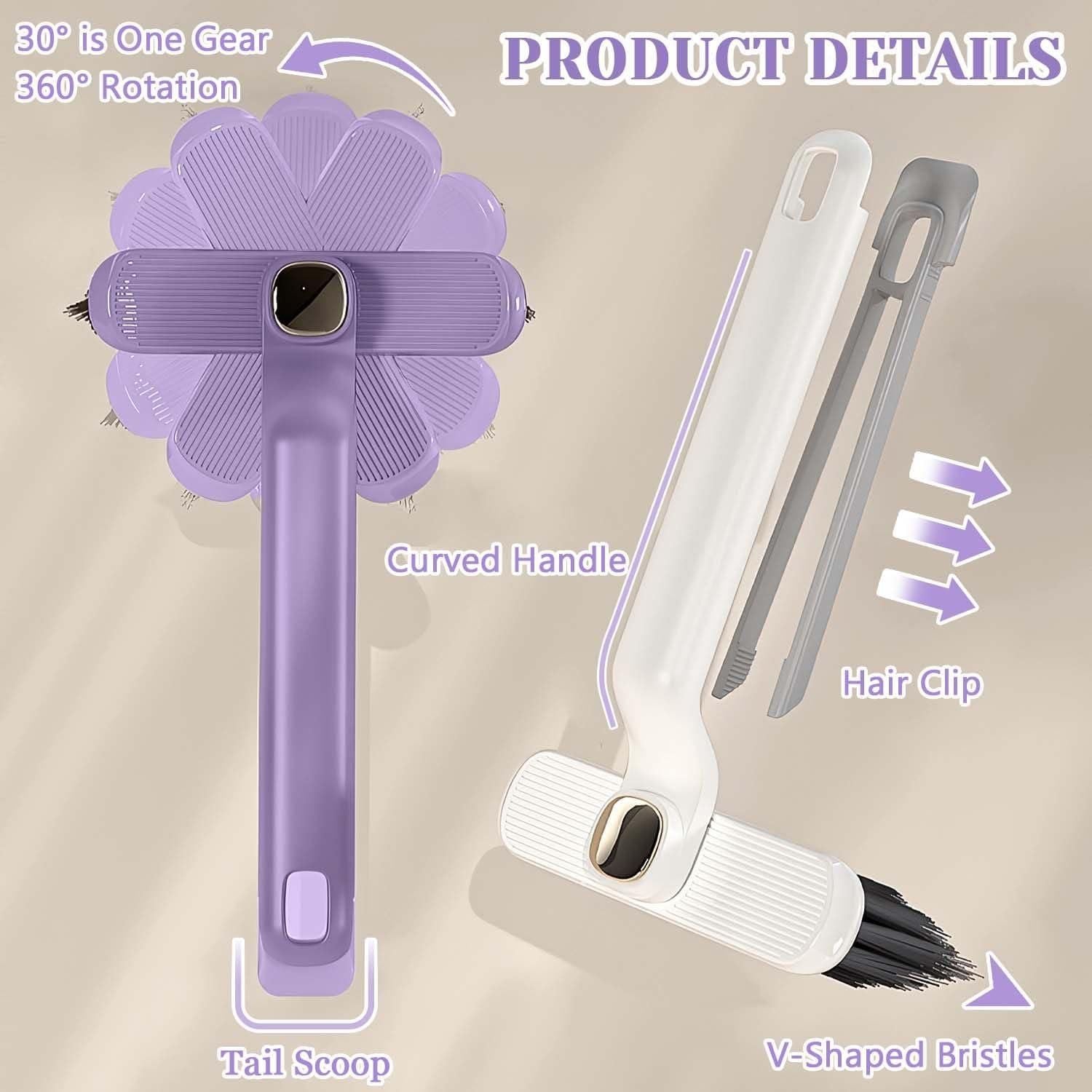 Multi Function Rotating Crevice Cleaning Brush Cleaning Brush