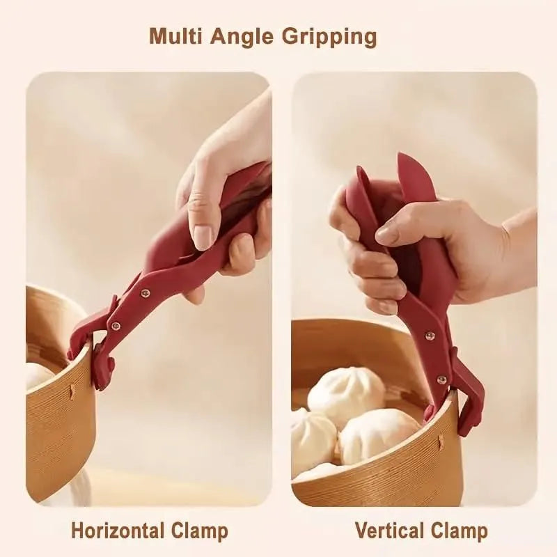 Multi Purpose Anti Scalding Bowl Holder Clip Kitchenware