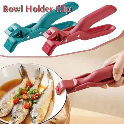 Multi Purpose Anti Scalding Bowl Holder Clip Kitchenware