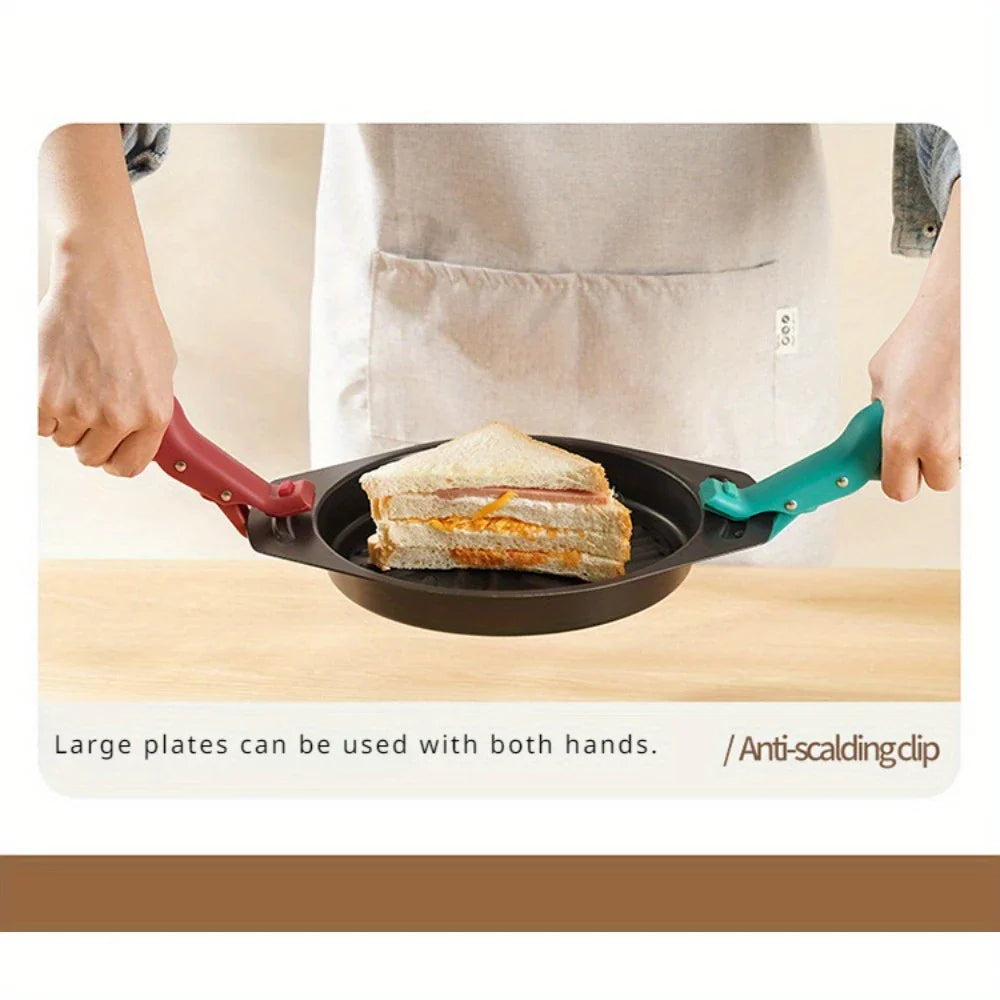 Multi Purpose Anti Scalding Bowl Holder Clip Kitchenware