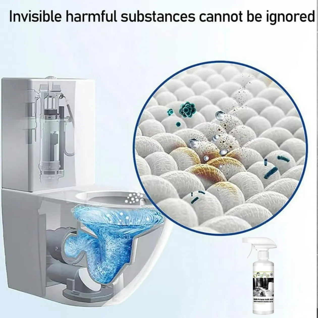 Multi Purpose Oxalic Acid Stain Removal Spray 300ML (Pack of 2) Home Improvement