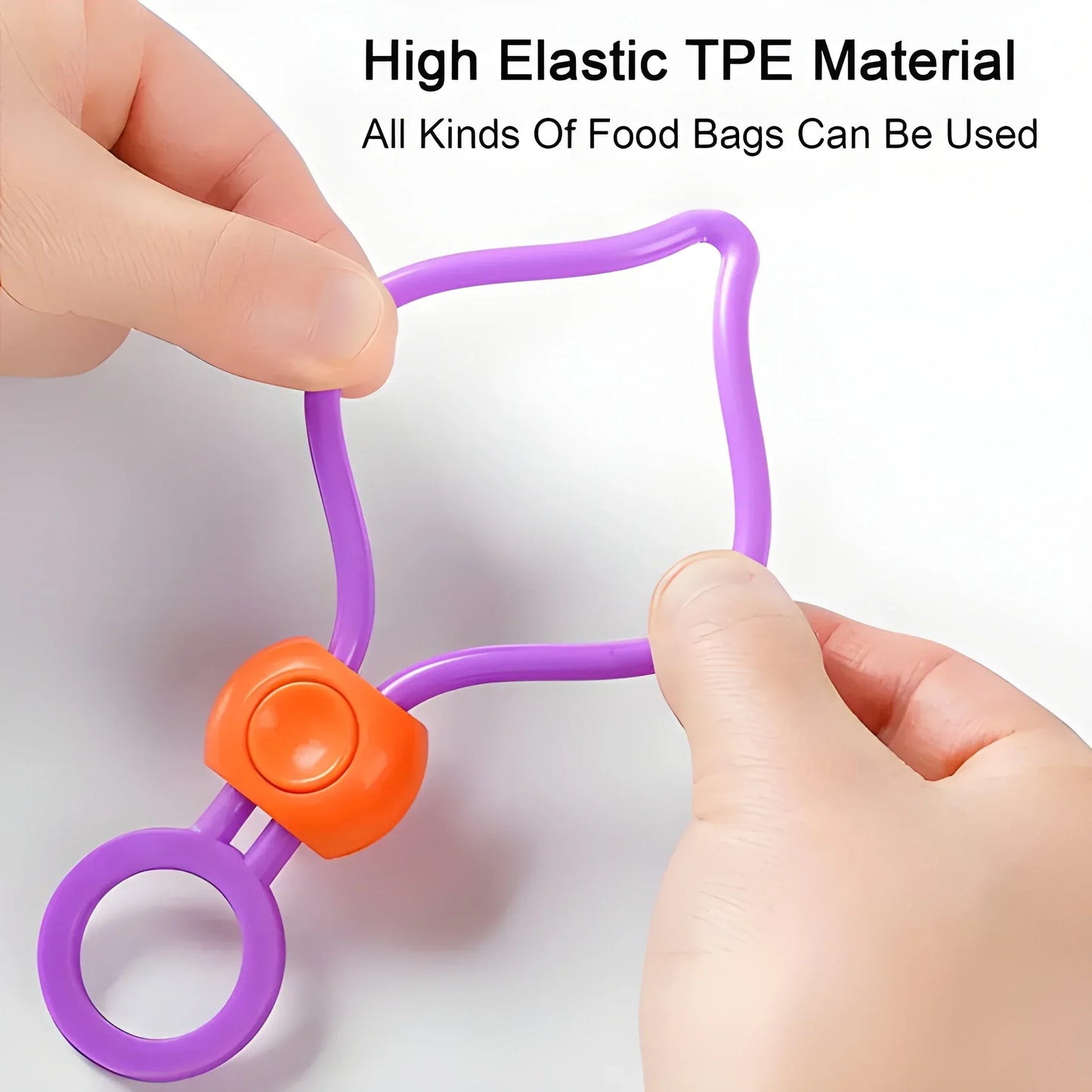 Multi-Purpose TPE Bag Clip - Home & Kitchen