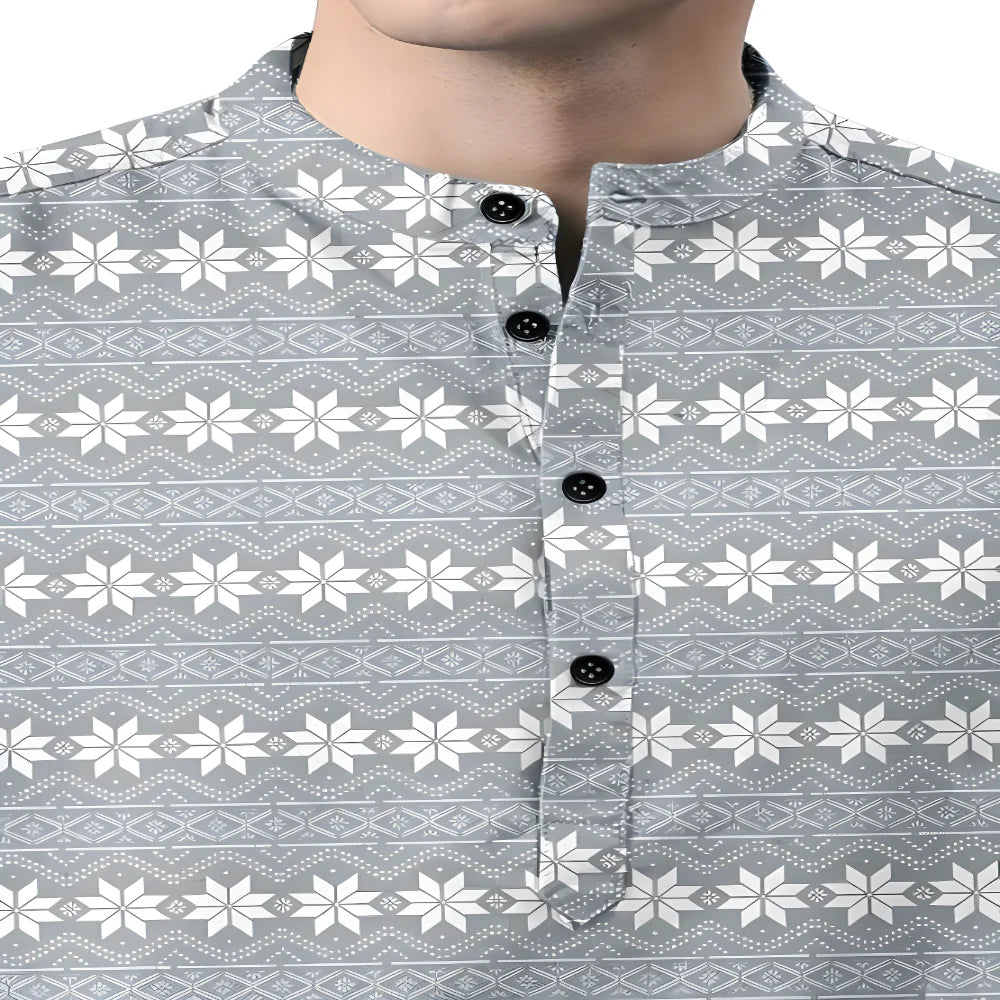 Multicolor Printed Cotton Shirt clothing