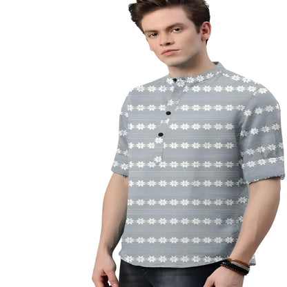 Multicolor Printed Cotton Shirt clothing