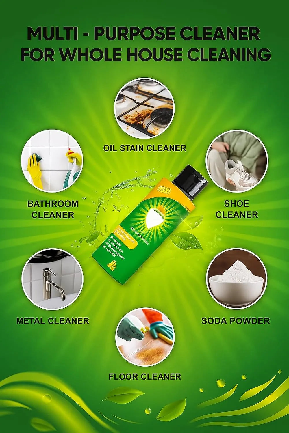 Multifunctional Cleaner Pack of 4 (100 ml) Home Improvement