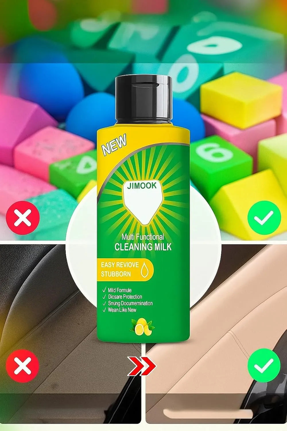 Multifunctional Cleaner Pack of 4 (100 ml) Home Improvement