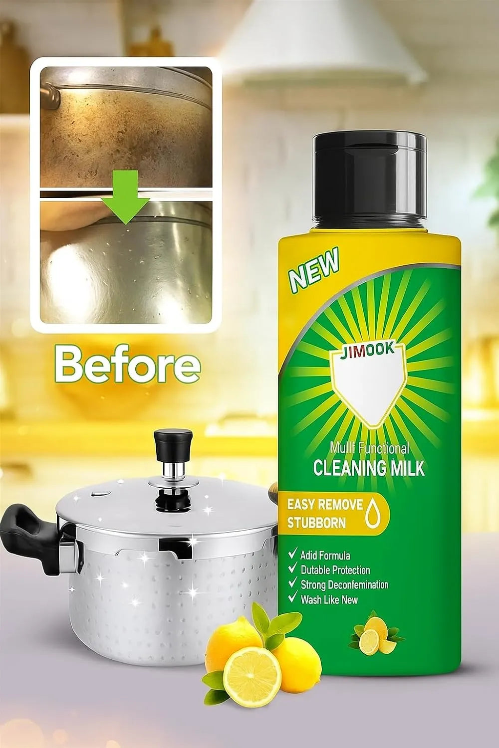 Multifunctional Cleaner Pack of 4 (100 ml) Home Improvement