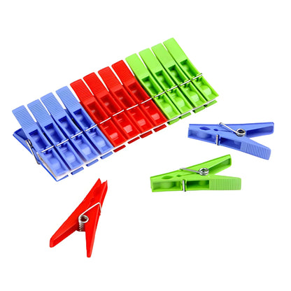Multipurpose 12 Pcs Cloth Clips - Home Improvement