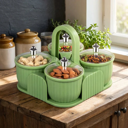 Best multipurpose dryfruit jar set (4 pc set) - food storage containers | 2026 | fast shipping