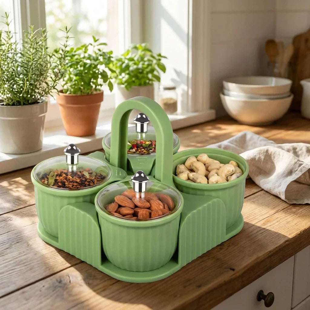 Best multipurpose dryfruit jar set (4 pc set) - food storage containers | 2026 | fast shipping