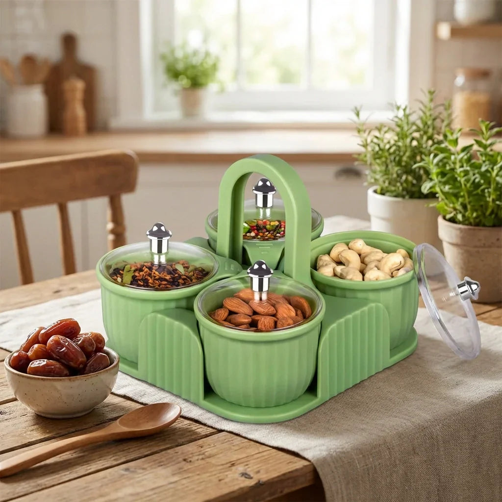 Best multipurpose dryfruit jar set (4 pc set) - food storage containers | 2026 | fast shipping