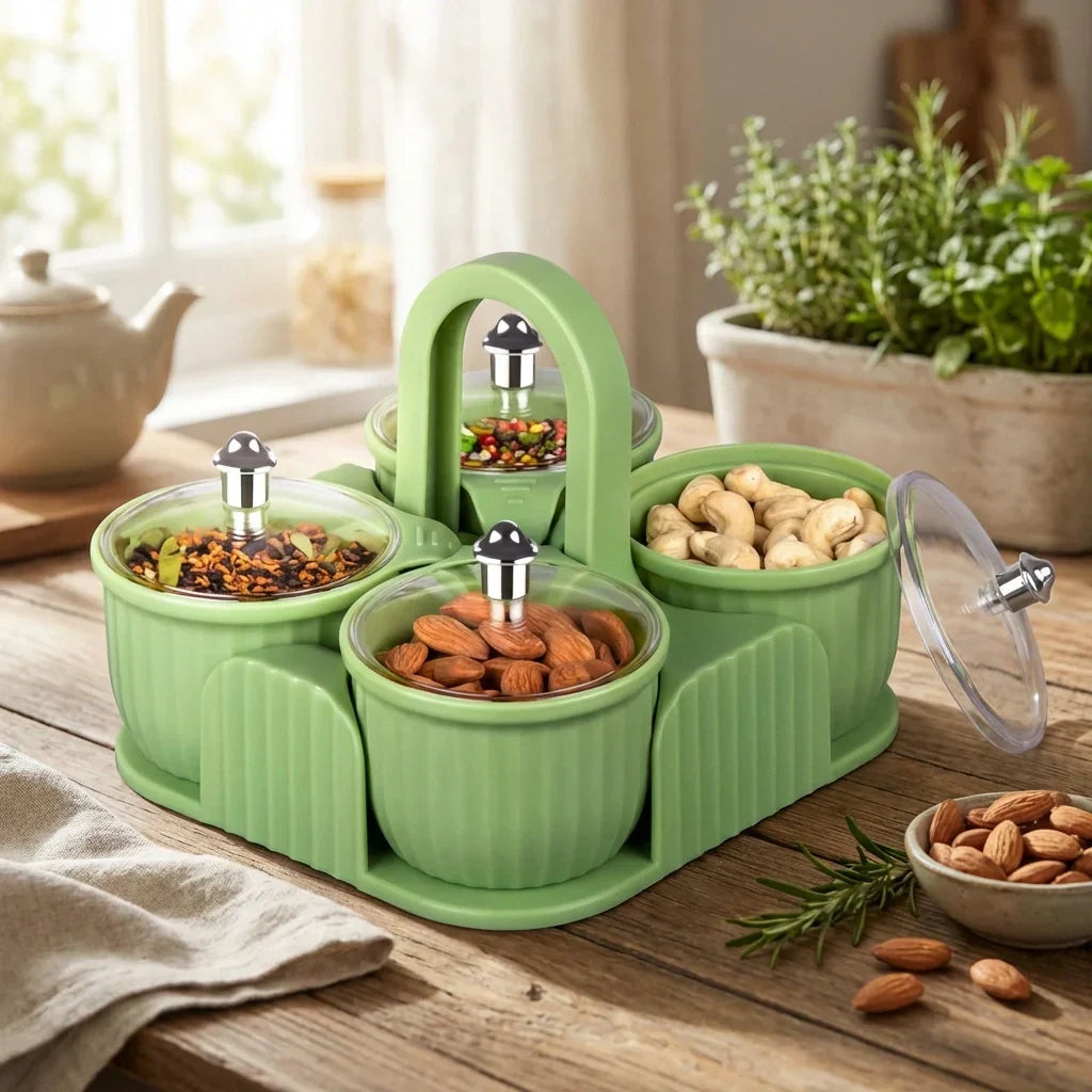 Best multipurpose dryfruit jar set (4 pc set) - food storage containers | 2026 | fast shipping