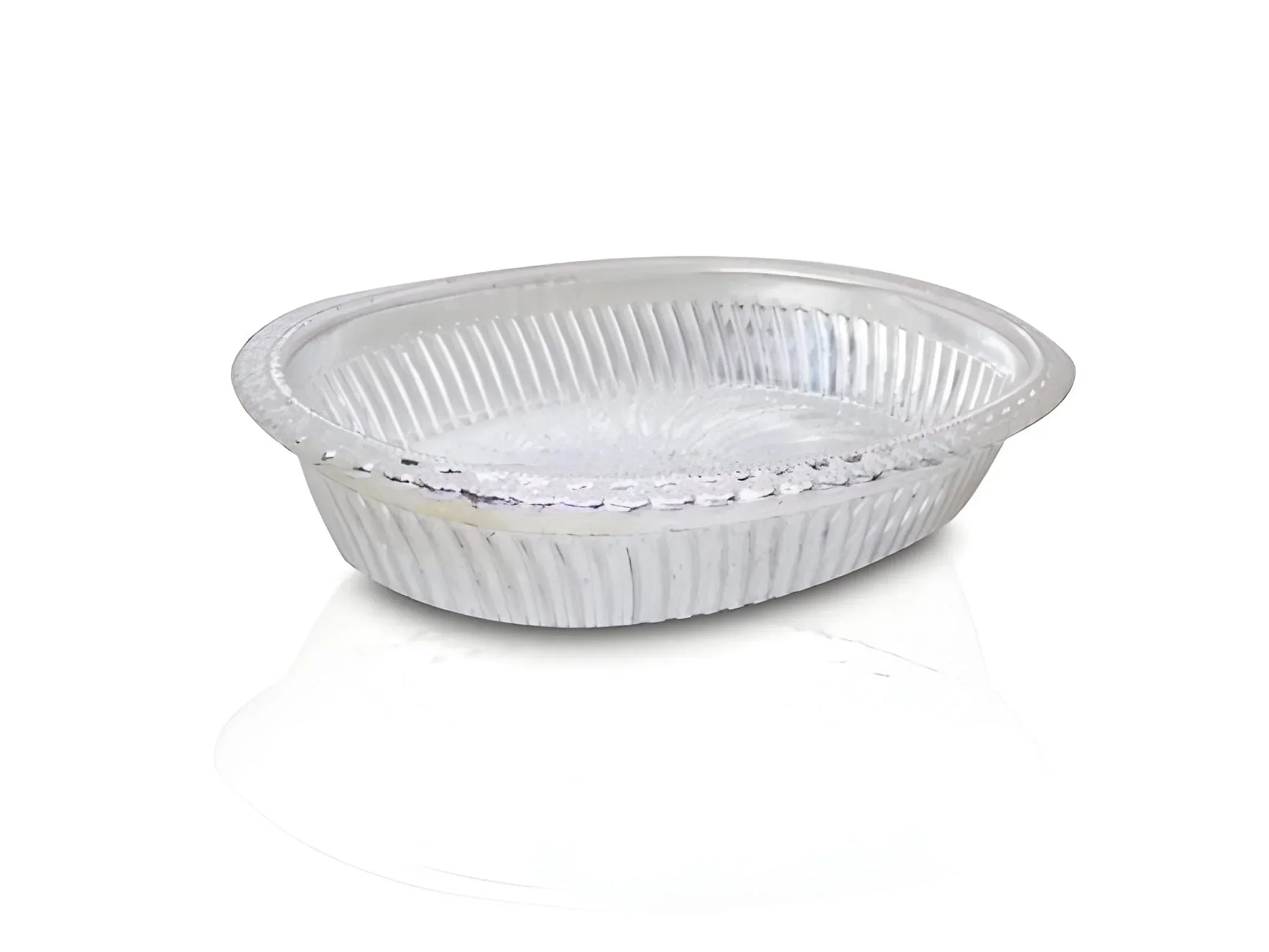 Multipurpose Royal Design Oval Silver Gift Tray - Home Improvement