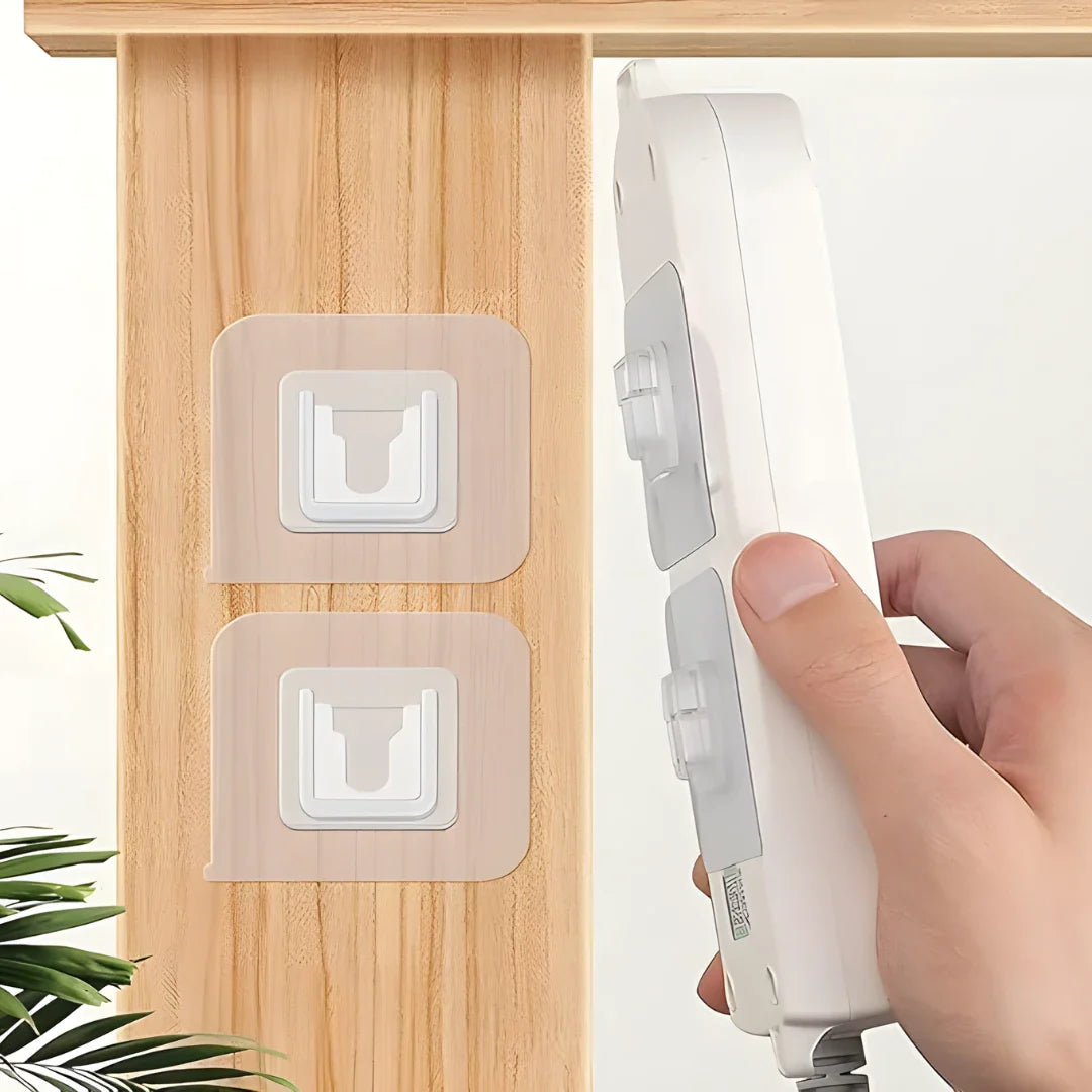 Multipurpose Self Adhesive Hook Holder (Pack of 10pc)