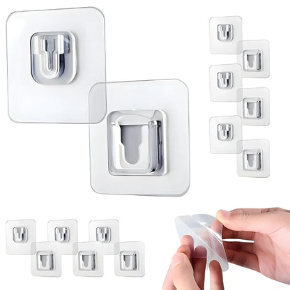Multipurpose Self Adhesive Hook Holder (Pack of 10pc)