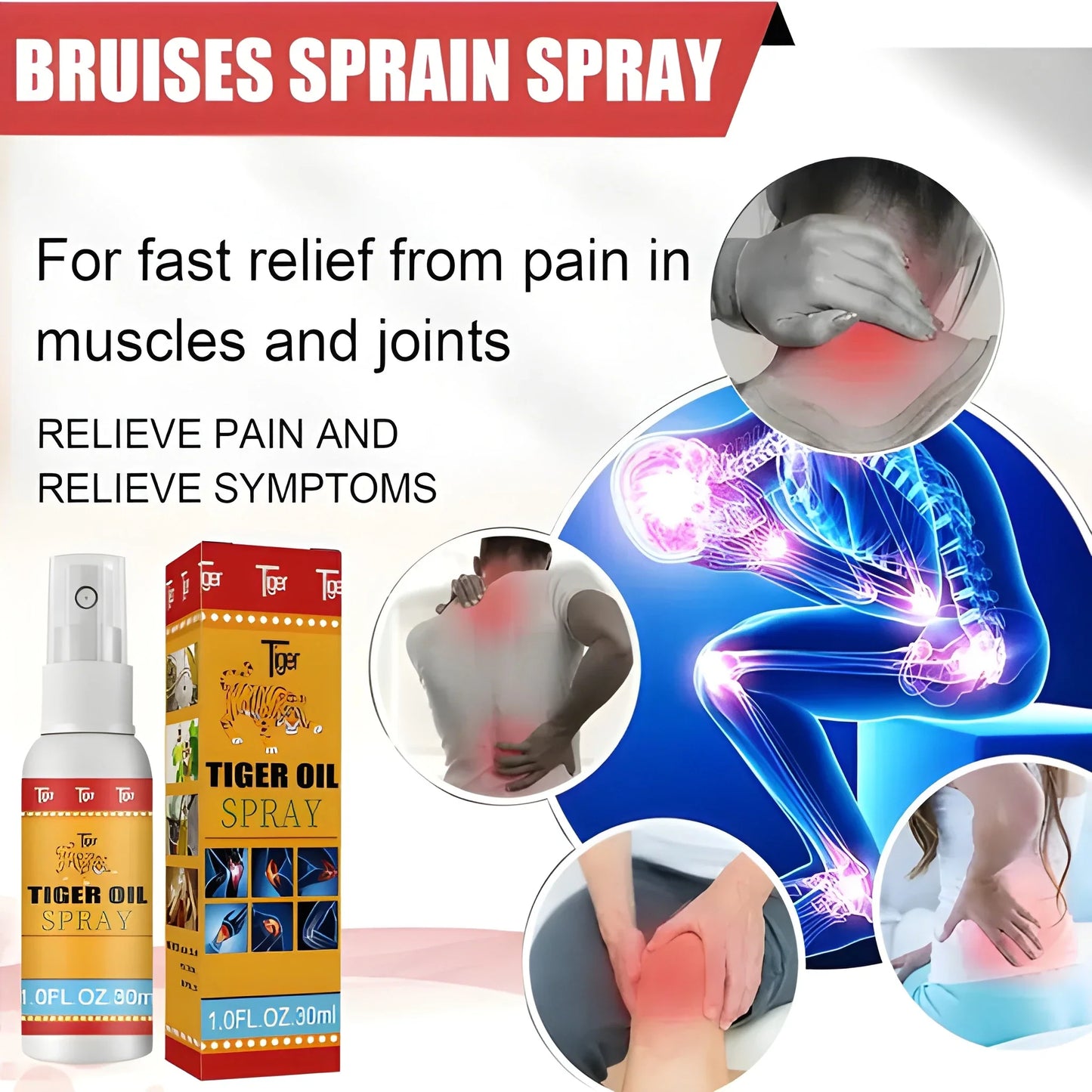 Muscle Relief Oil Spray