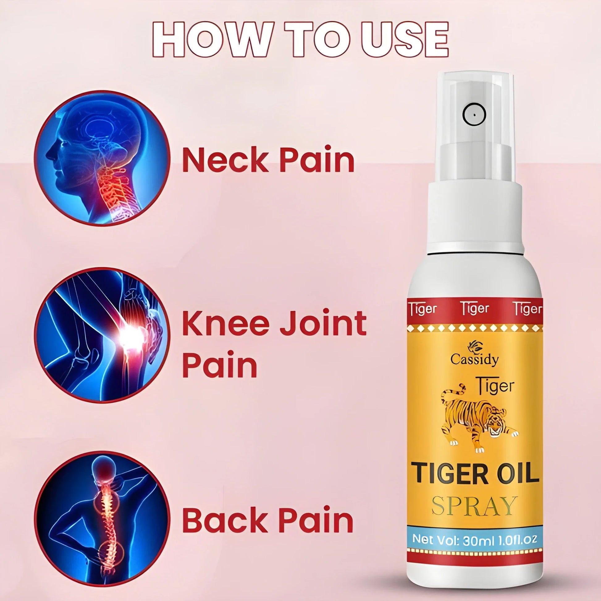 Muscle Relief Oil Spray