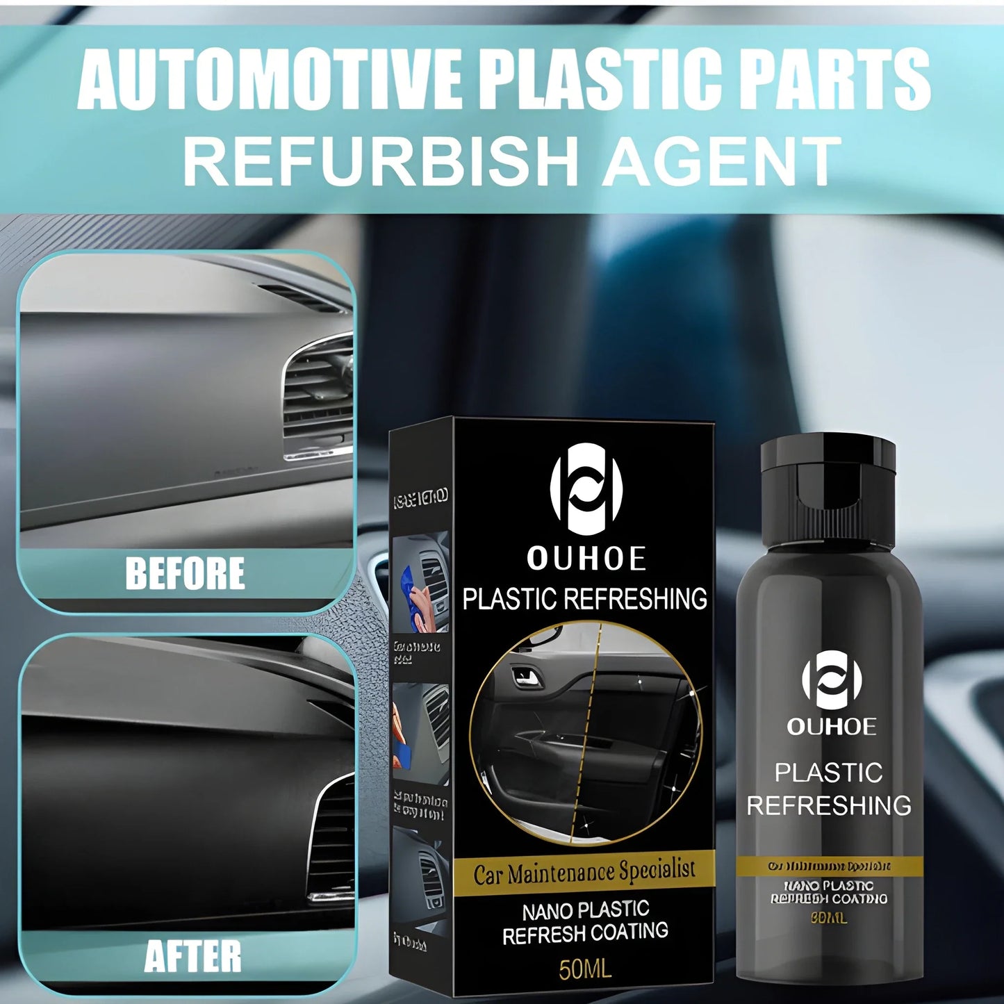 Nano Plastic Restorer Spray