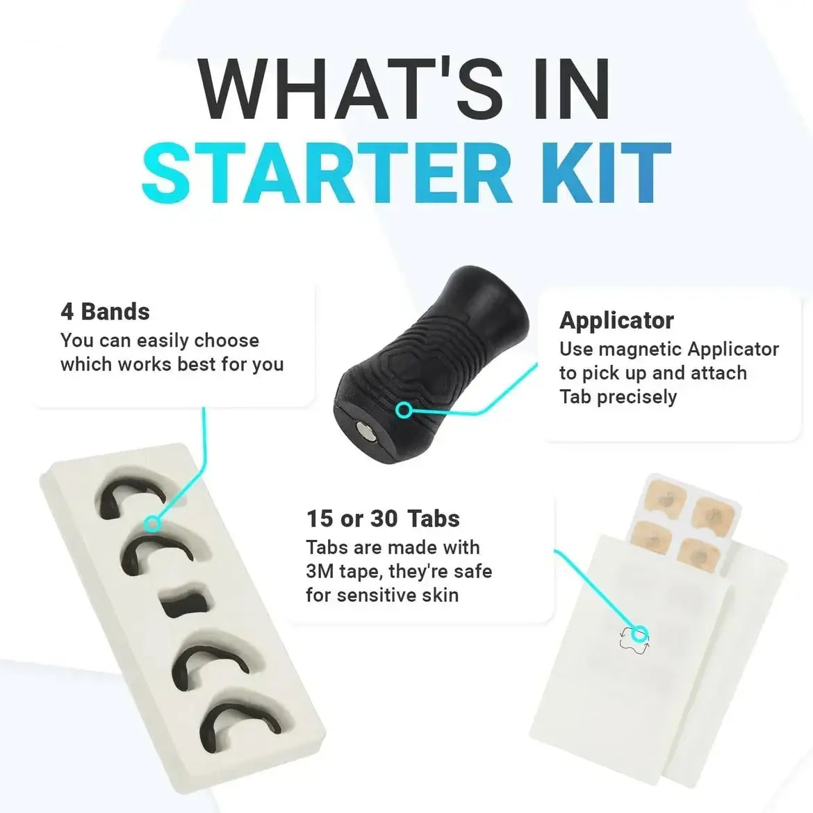 Magnetic Nasal Breathing Strips