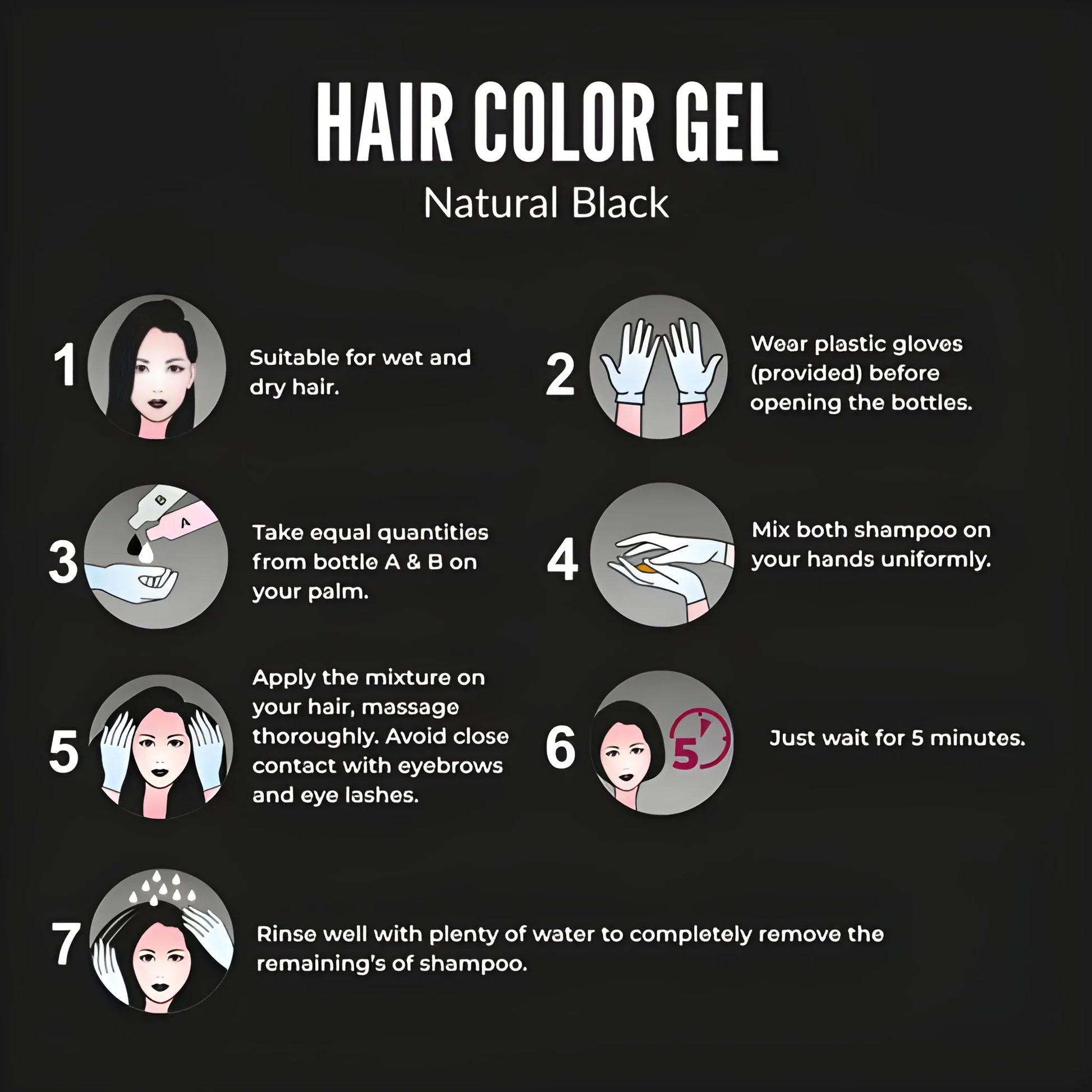 Natural Gel Hair Color