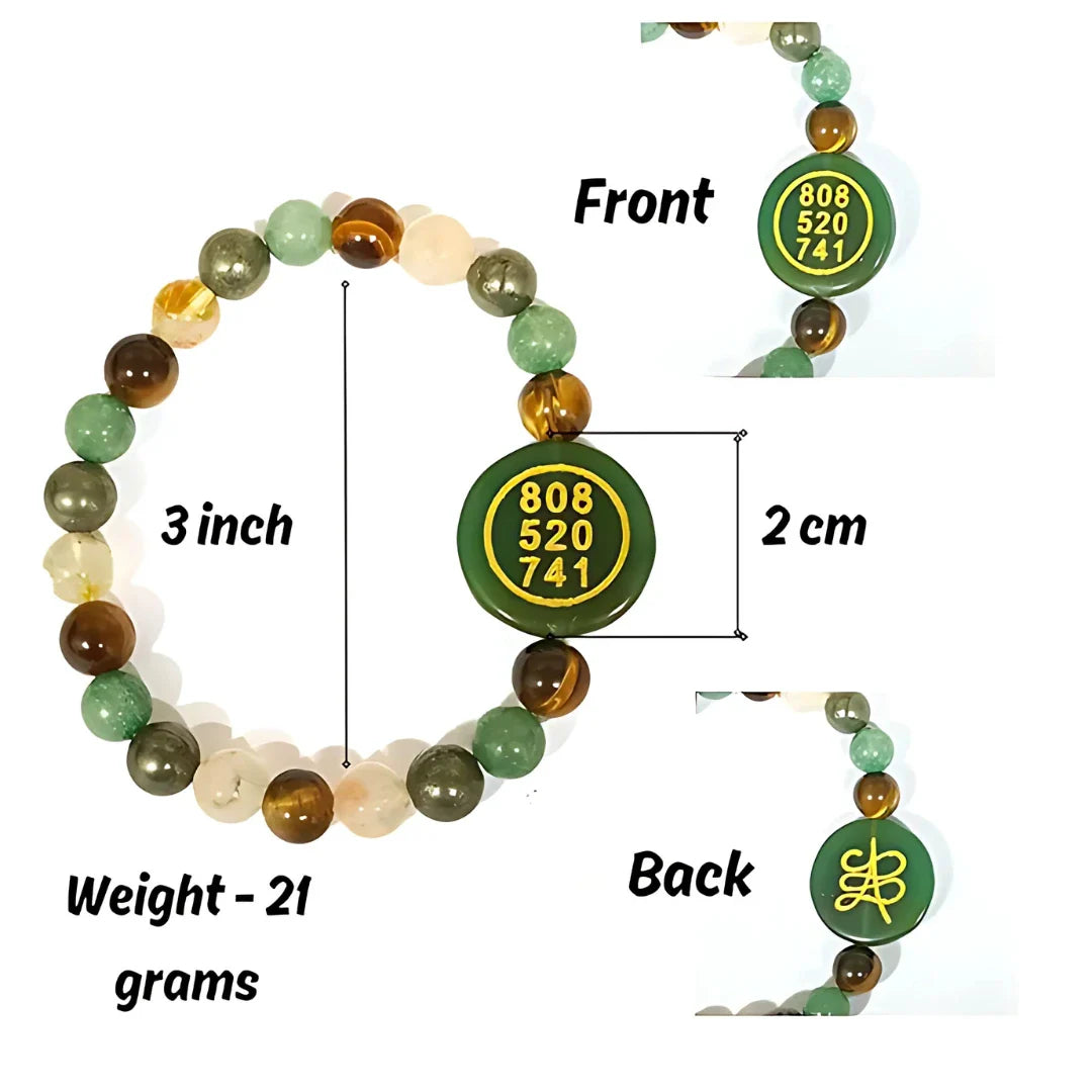 Natural Gemstones Zibu Bracelet Pack of 1