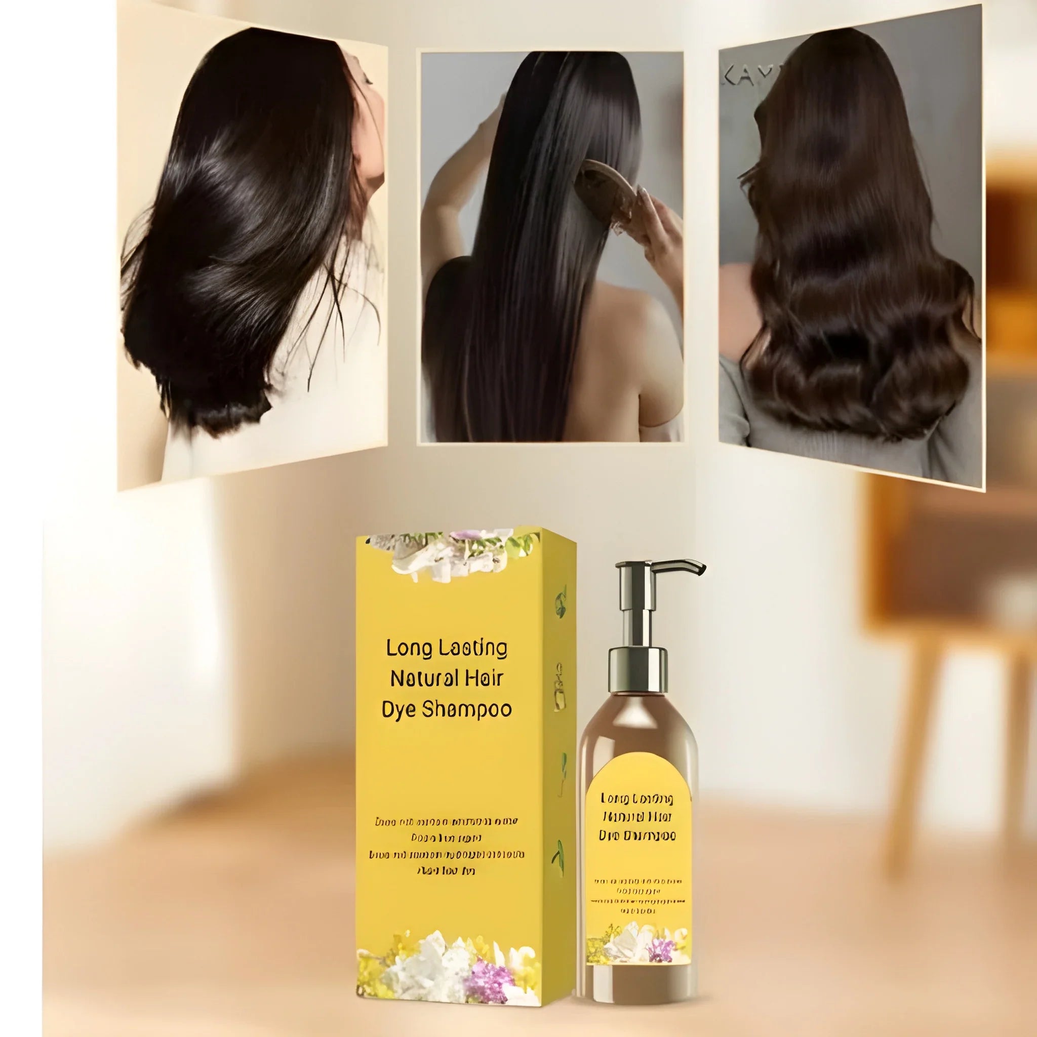 Natural Grey Hair Bubble Dye