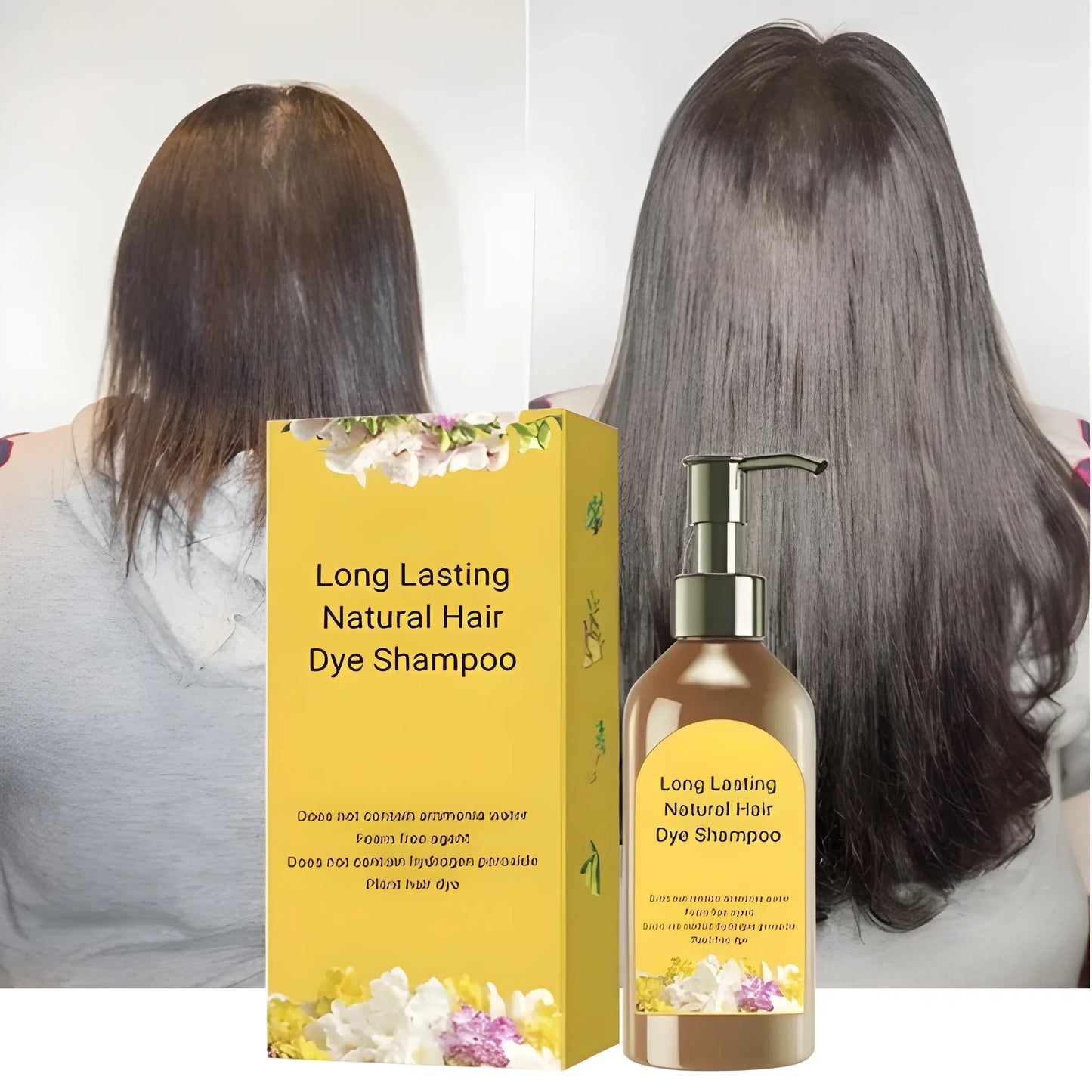 Natural Grey Hair Bubble Dye