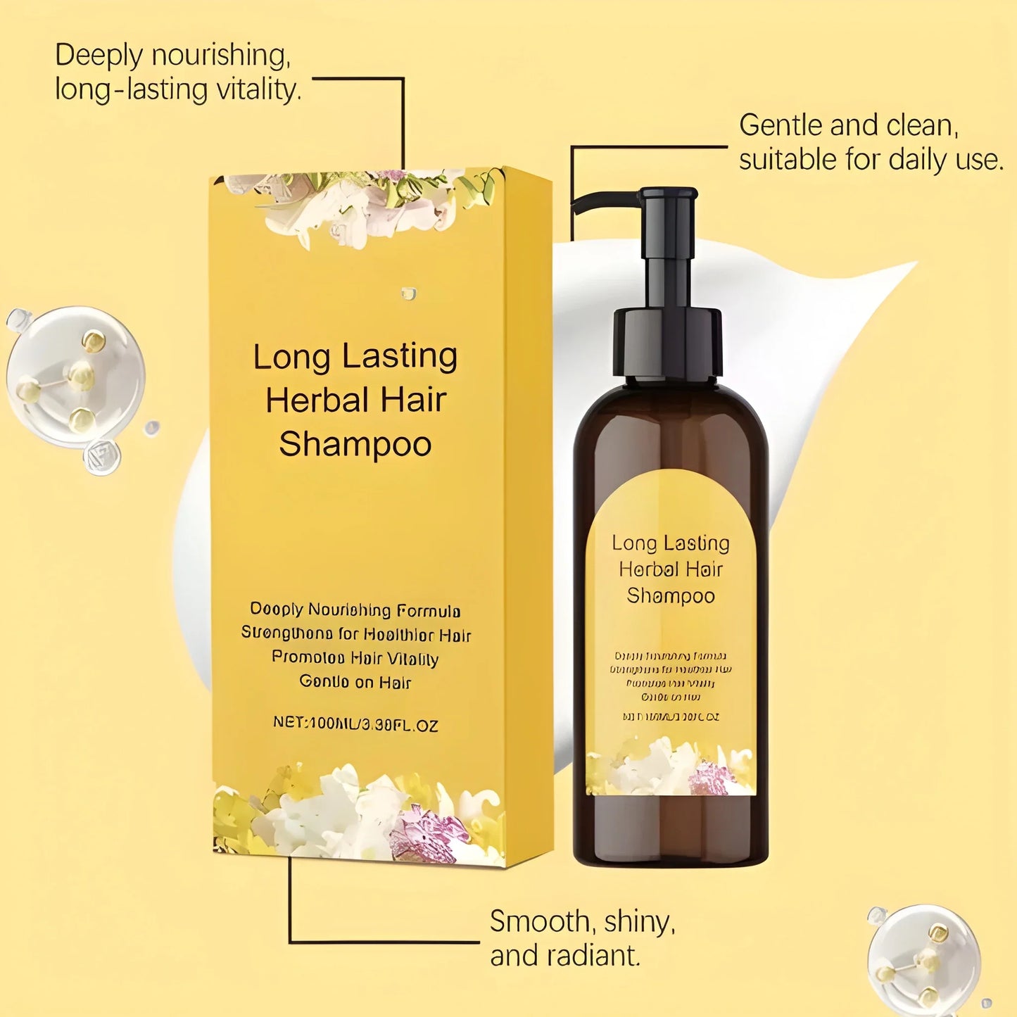 Natural Grey Hair Bubble Dye