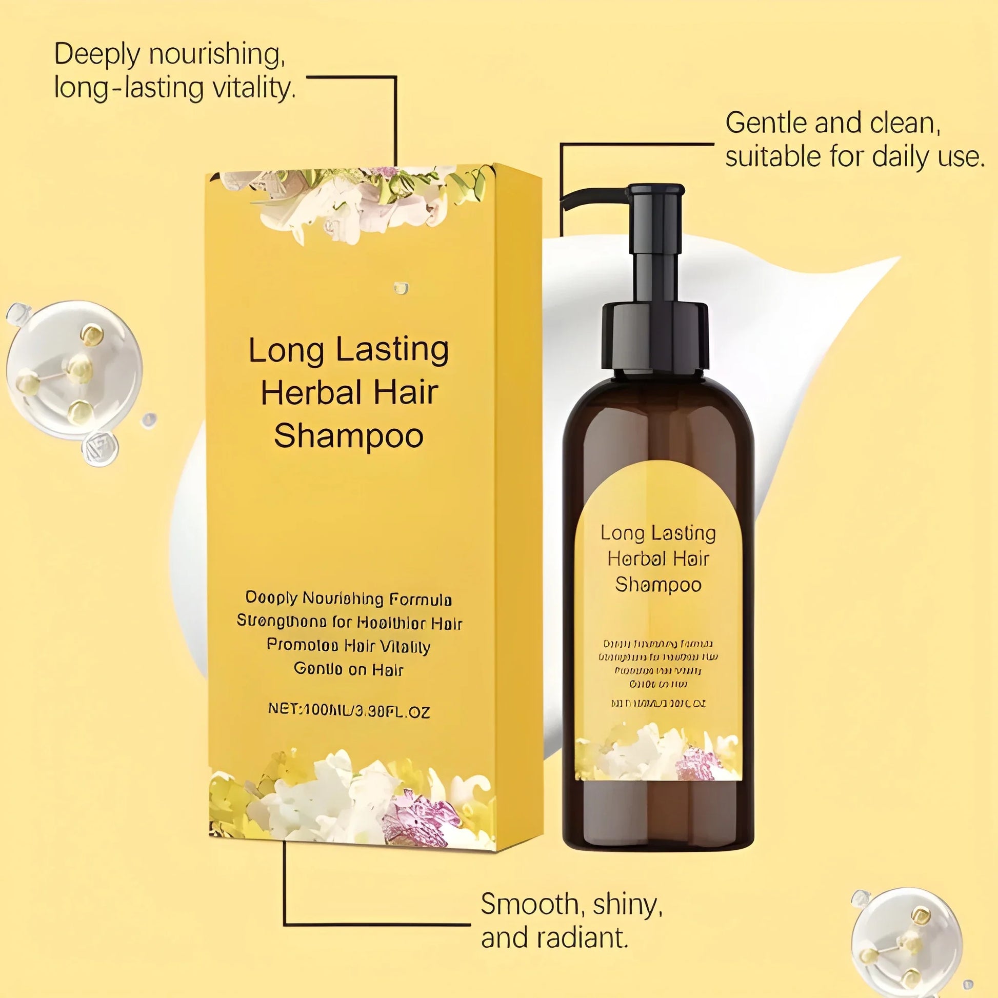 Natural Grey Hair Bubble Dye