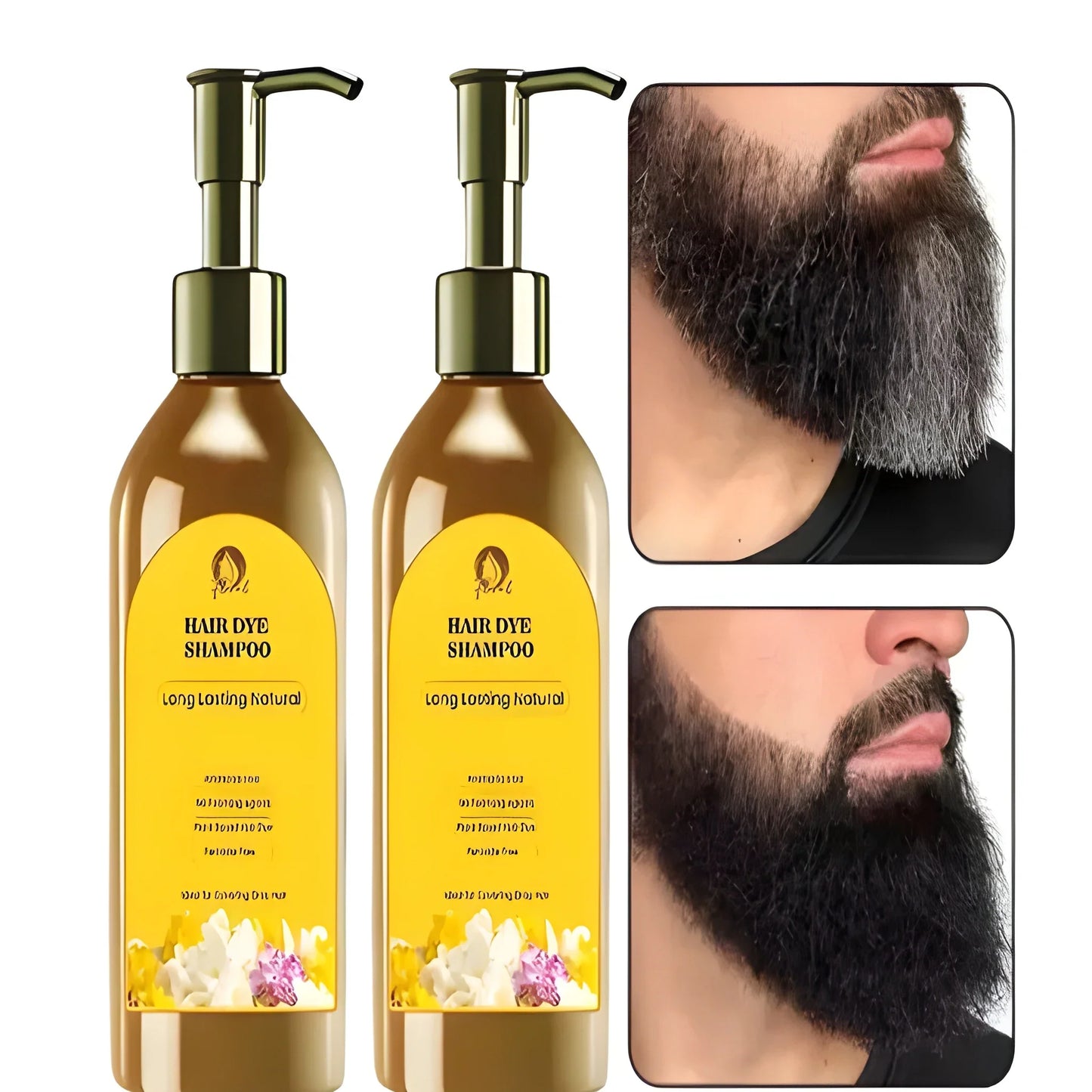 Natural Grey Hair Bubble Dye