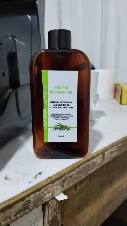 Natural Rosemary Growth Oil hair care