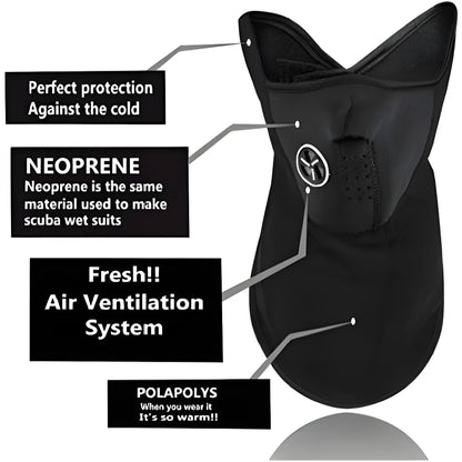 Neoprene Riding Balaclava Mask clothing