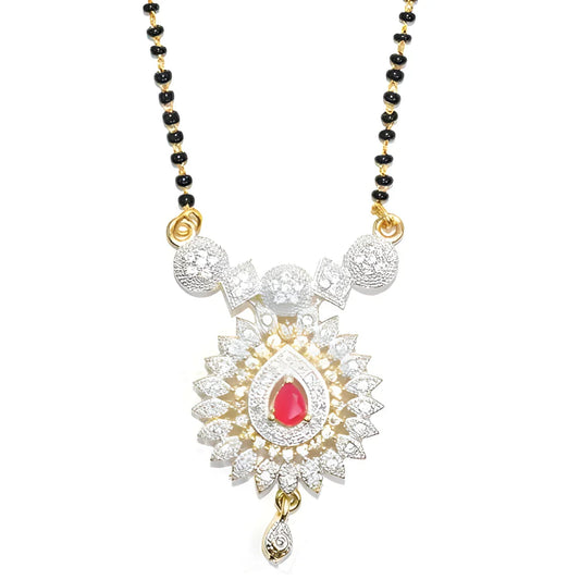 New Alloy American Diamond Mangalsutra