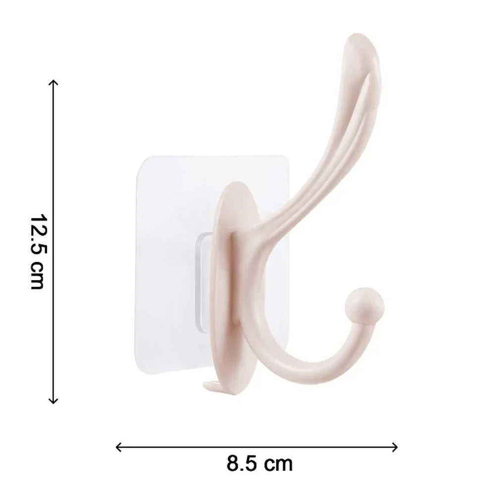 No-Drill Adhesive Wall Hooks - Home Improvement