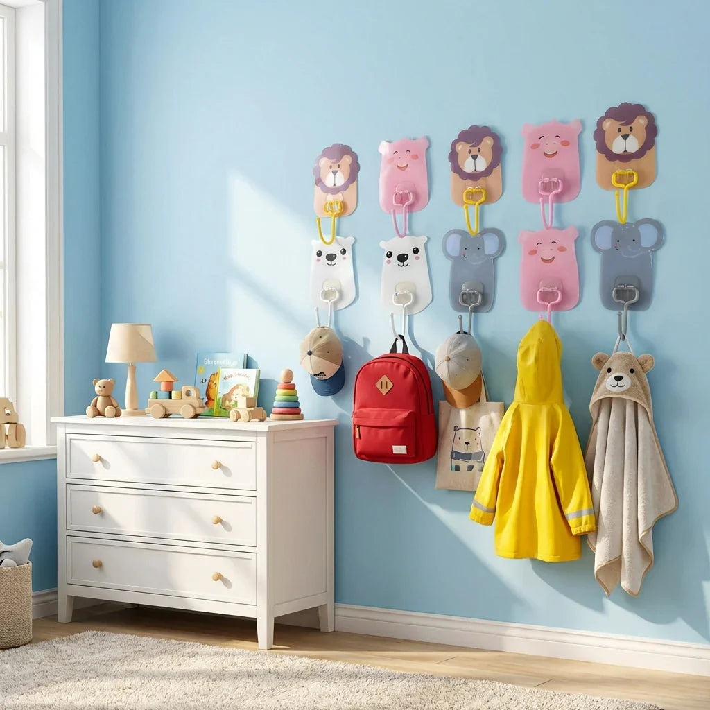 Best no-drill cartoon wall hooks - utility | 2026 | fast shipping