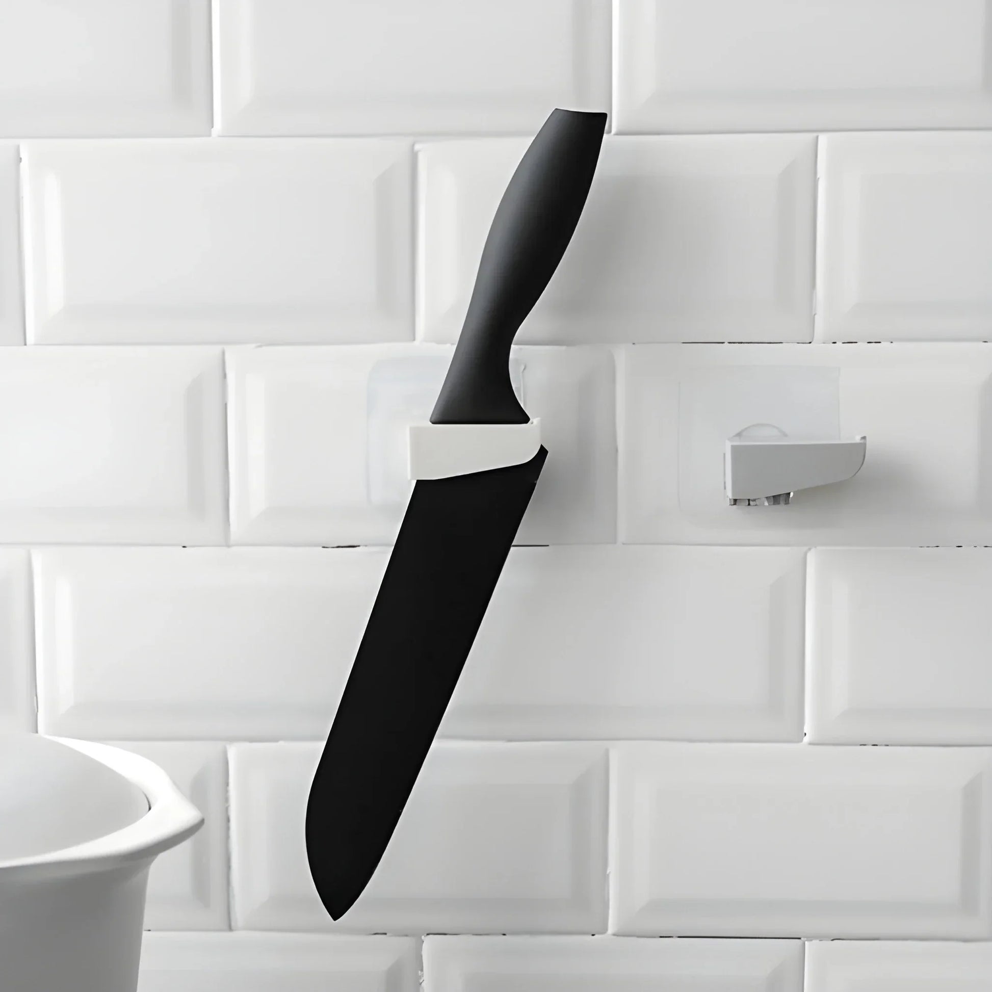 No-Drill Knife Holder - Home & Kitchen