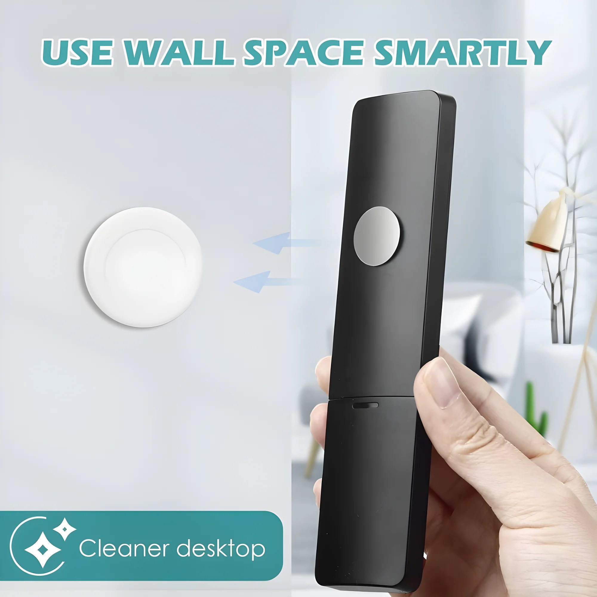 No Drill Magnetic Remote Holder (Pack of 5) Home Improvement