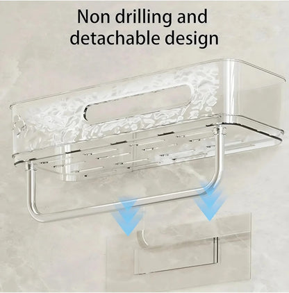 No Drill Shower Shelf