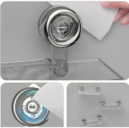 No Drill Shower Shelf