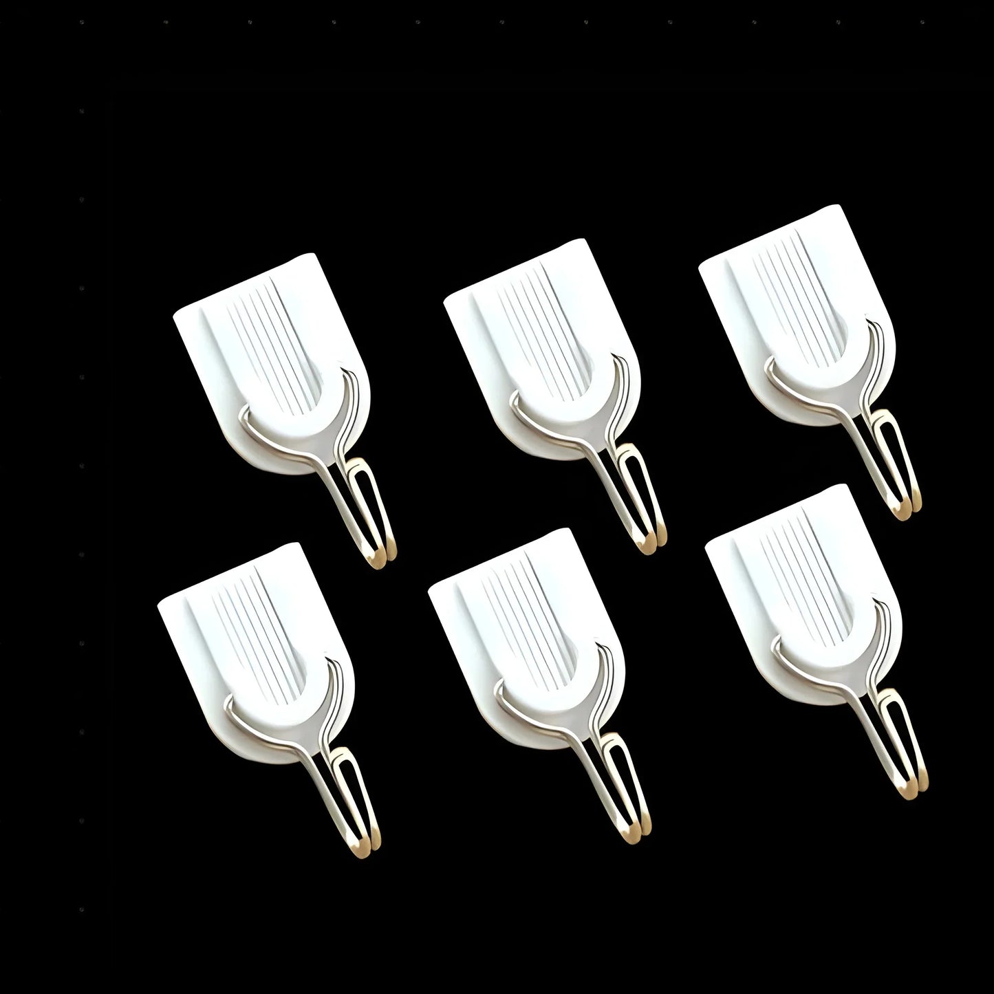 No-Drill Sticky Hooks - Home Improvement