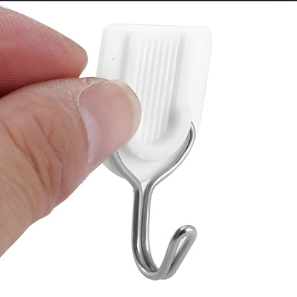 No-Drill Sticky Hooks - Home Improvement