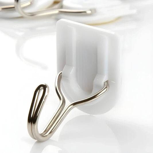No-Drill Sticky Hooks - Home Improvement