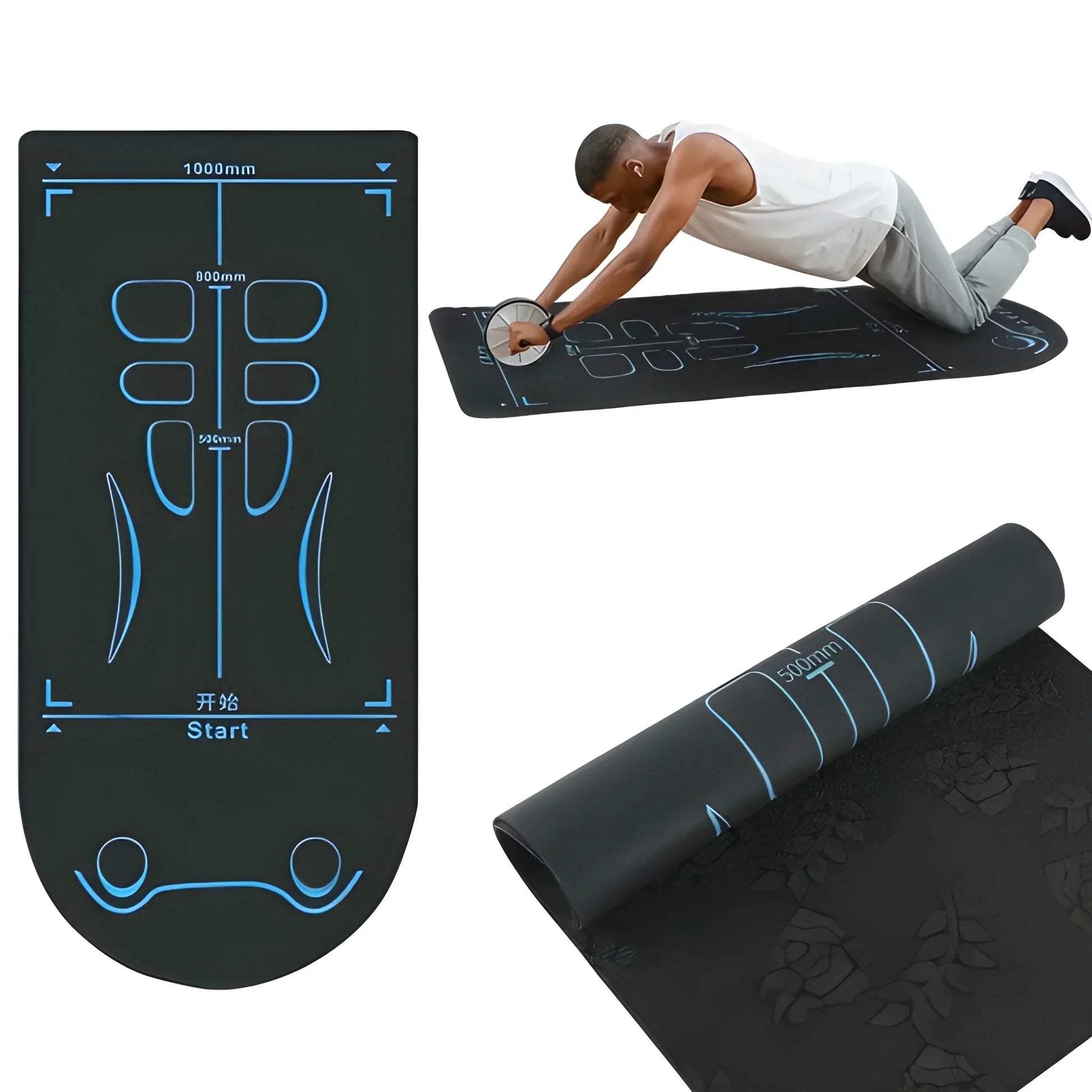 Non Slip Alignment Yoga Mat
