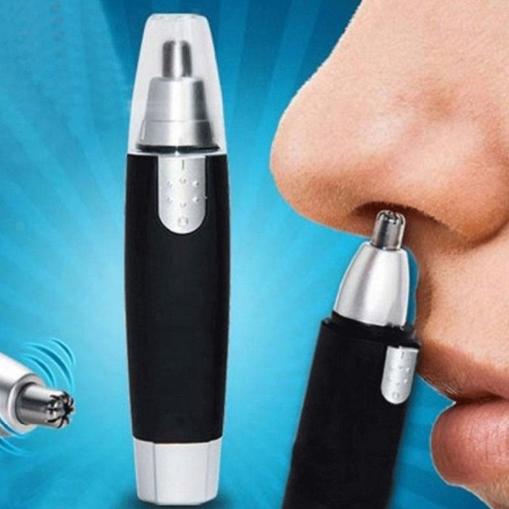 Nose Hair Trimmer Battery Operated Ear and Nose Hair Trimmer Clipper Painless