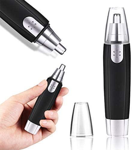 Nose Hair Trimmer Battery Operated Ear and Nose Hair Trimmer Clipper Painless