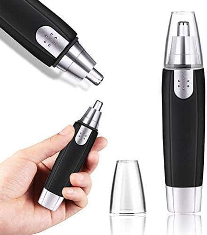 Nose Hair Trimmer Battery Operated Ear and Nose Hair Trimmer Clipper Painless