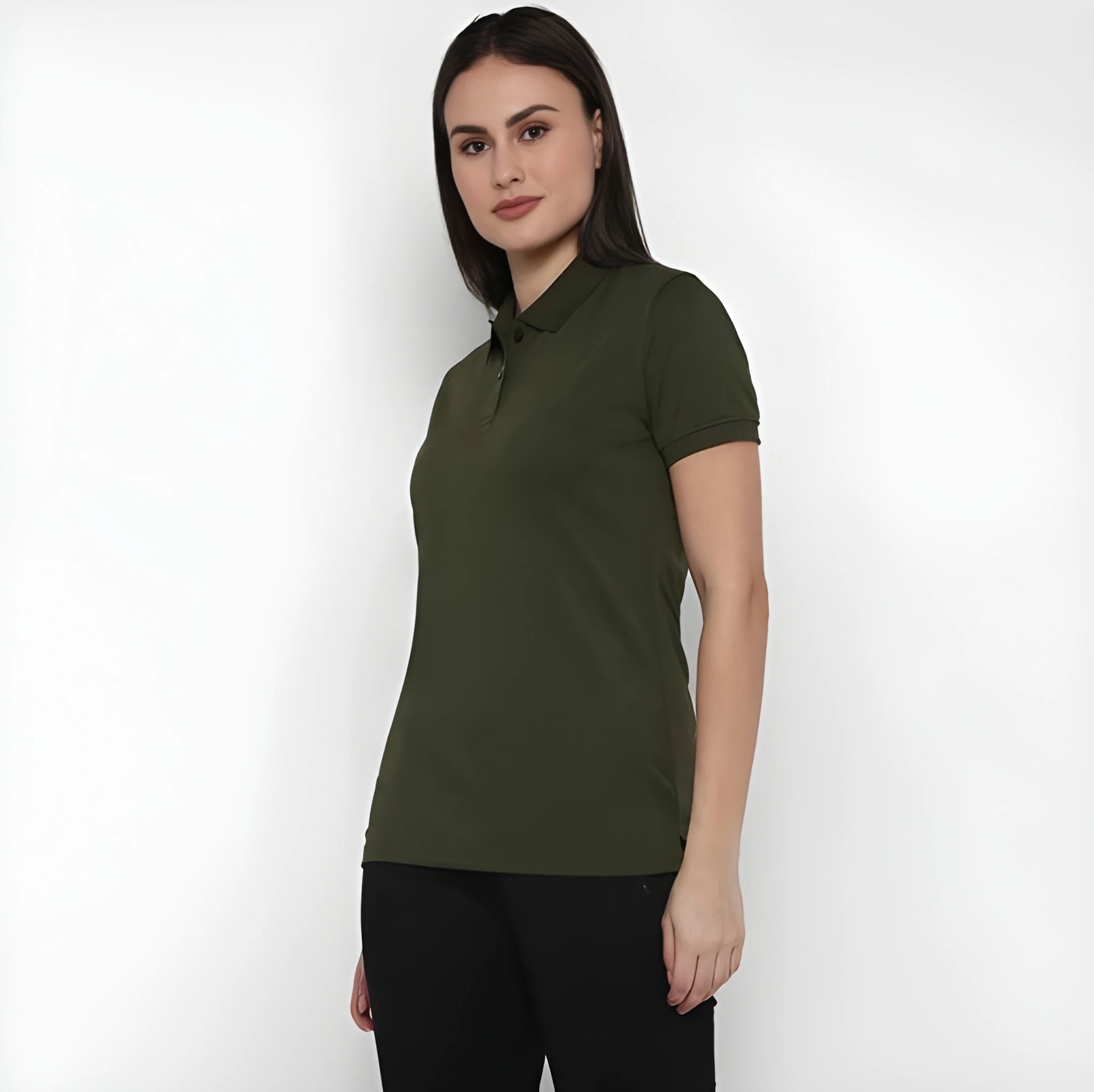 Bottle Green Polo Tee
